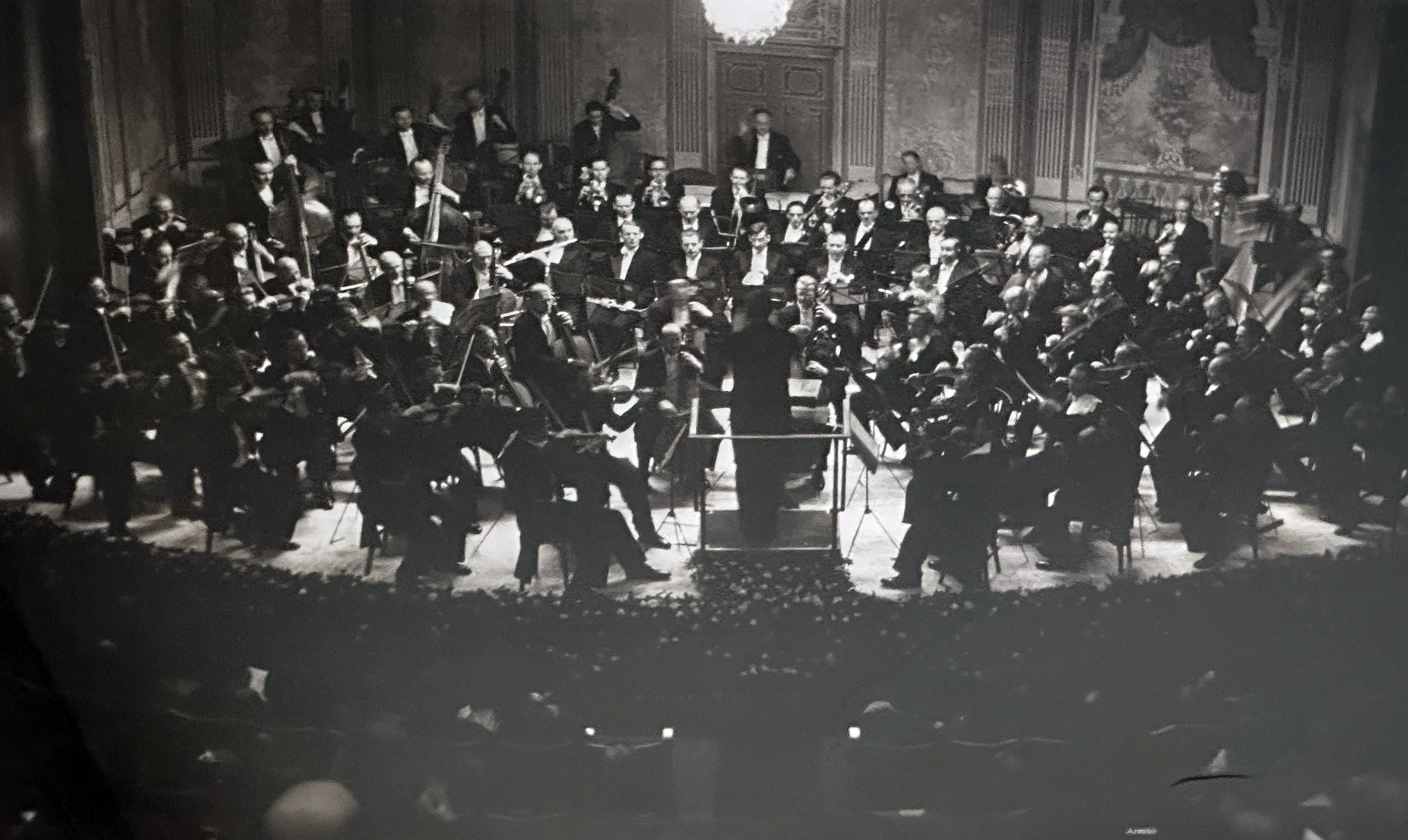 Músicos en el concierto inagural